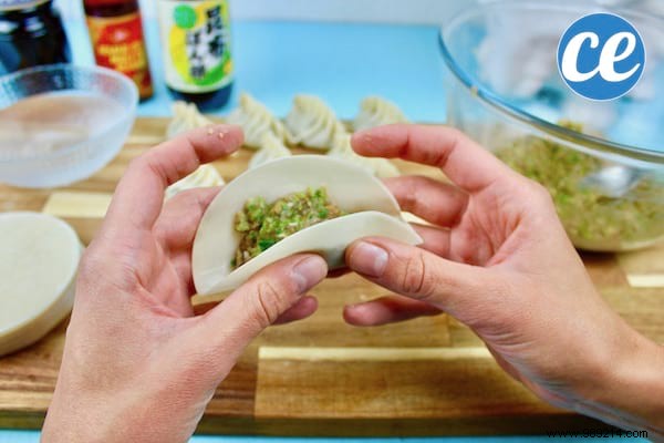 Easy And Fast:The Delicious Recipe for GYOZAS, the Famous Japanese Dumplings. 