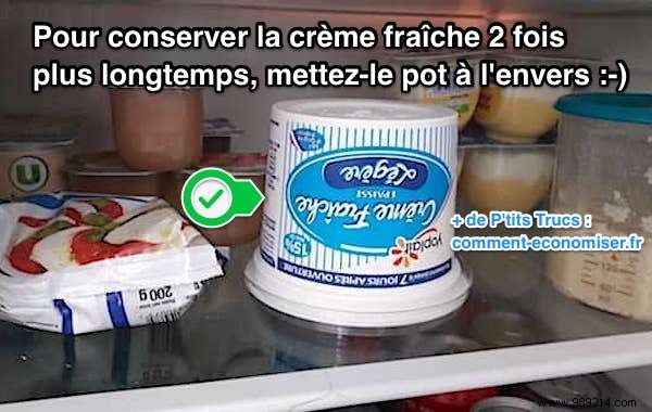 A Cook s Tip To Keep Crème Fraîche TWICE LONGER. 