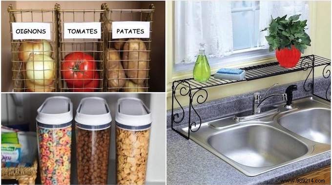 21 Great And Inexpensive Hacks To Better Organize Your Kitchen. 