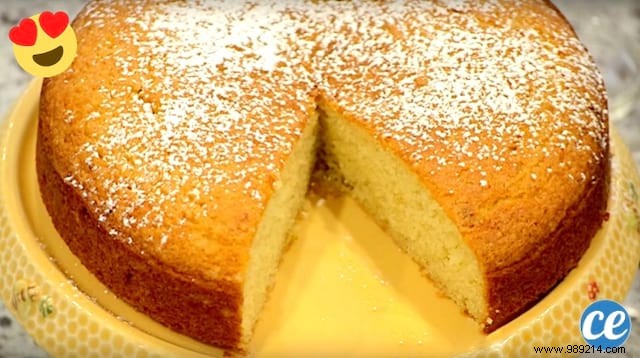 Flourless Yogurt Cake:The Delicious Recipe Ready in 5 Min. 