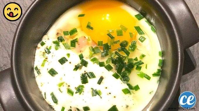 Bacon Cocotte Eggs:A Delicious Easy &Cheap Recipe. 