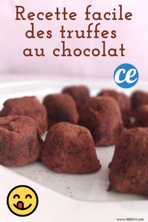 Chocolate Truffles:The Simple Recipe To Impress Your Guests. 