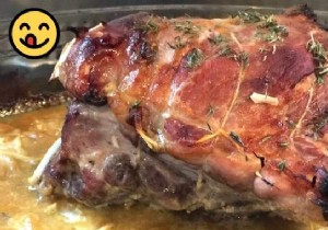 Roast Pork With Honey And Mustard:A Delicious Easy And Cheap Recipe! 