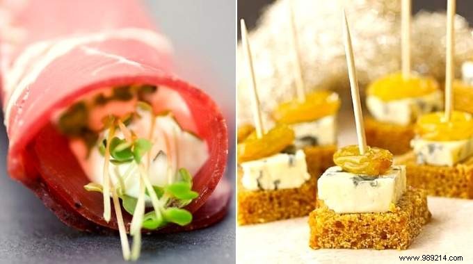 Christmas aperitif:20 Super Chic, Easy and Cheap Recipes. 