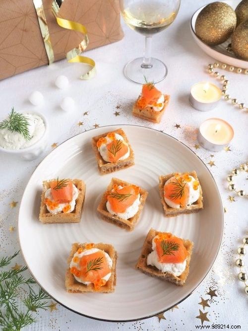 Christmas aperitif:20 Super Chic, Easy and Cheap Recipes. 