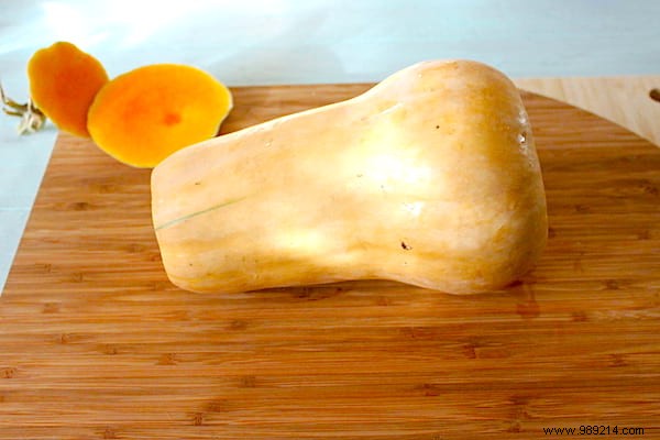 The Tip To Cut A Butternut Squash Into Cubes EASILY. 