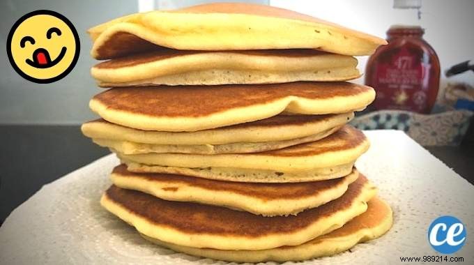 Easy and Quick:The Delicious Recipe for Extra Soft PANCAKES. 