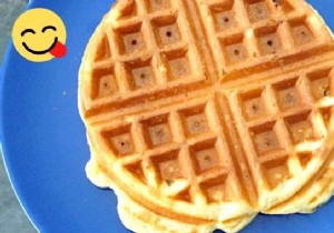 How To Make Waffle Batter In 5 Min With Only 5 Ingredients. 