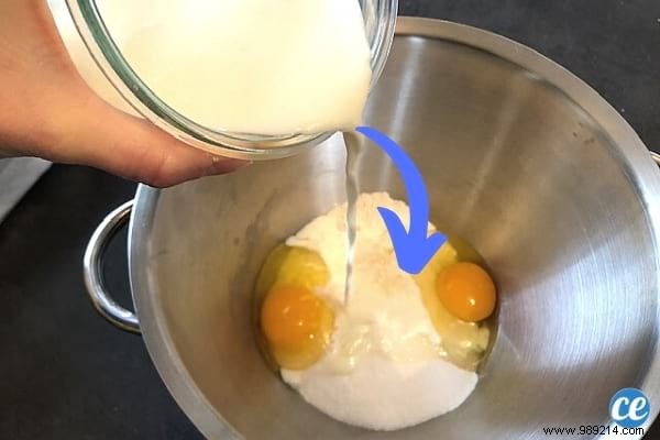 How To Make Waffle Batter In 5 Min With Only 5 Ingredients. 