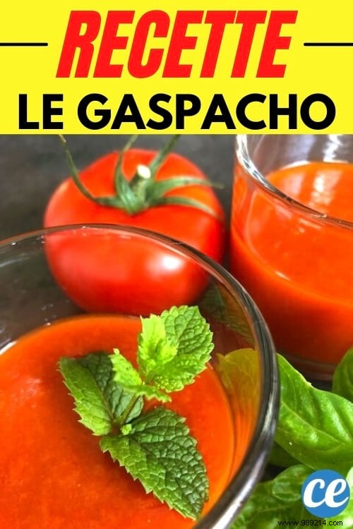 The Tomato Cucumber Gazpacho Recipe (Easy to Make and Delicious). 