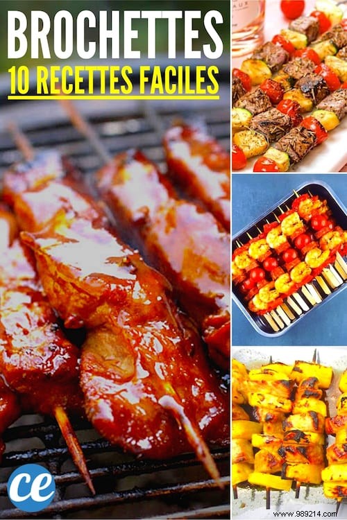 10 Skewers Recipes That Will Make You the King of Barbecue. 