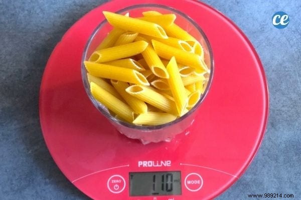 How Much Pasta Per Person? THE Trick For Dosing Them Well WITHOUT Scales. 