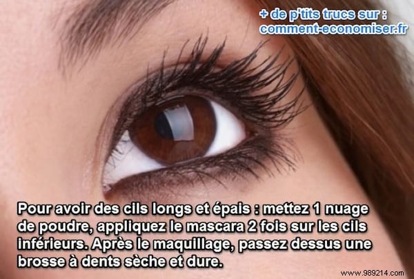 The Tip to Have Long and Thick Eyelashes Naturally. 