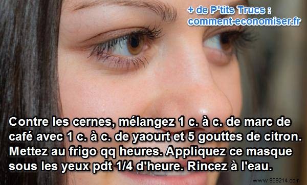 How to Fight Dark Circles with Coffee Grounds? 