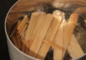 When You Boil Sticks, They Turn Into Something Amazing. 