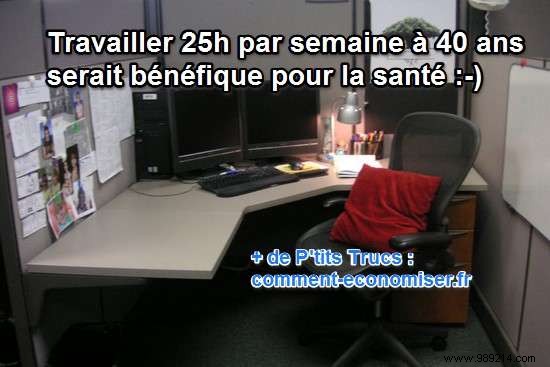 Working Only 3 Days A Week Would Be Beneficial For Over 40s. 