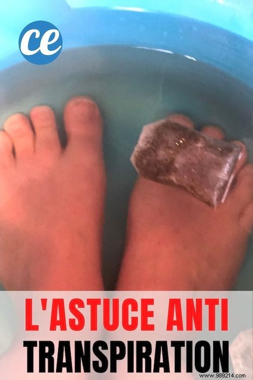 The Magical Foot Bath To Say Goodbye to Sweaty Feet. 