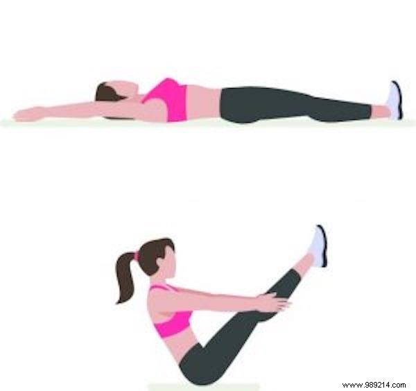 A Flat Belly and Muscular Abs in JUST 6 MIN (without equipment). 