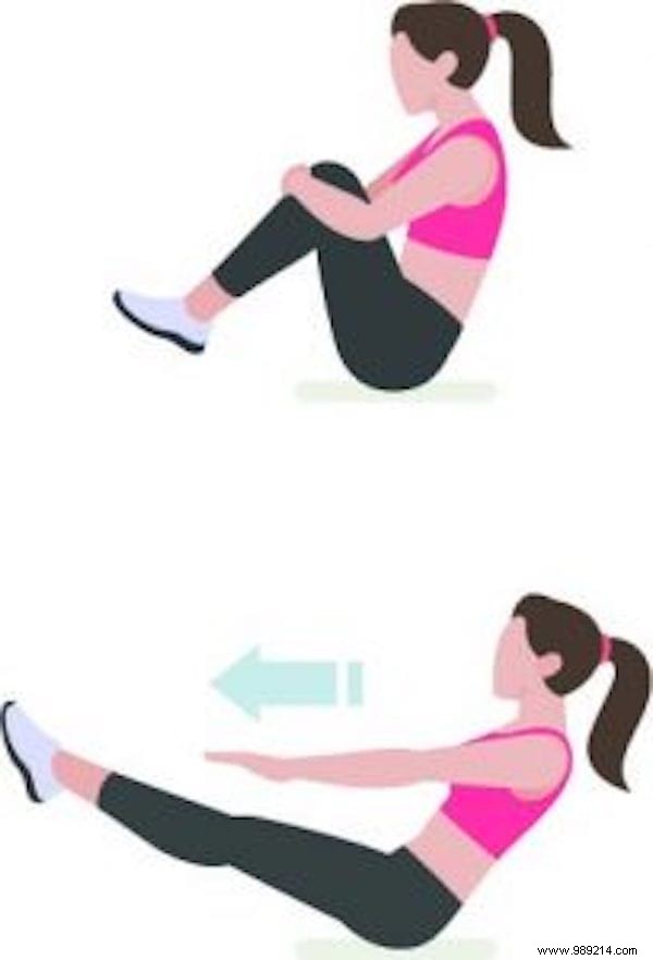 A Flat Belly and Muscular Abs in JUST 6 MIN (without equipment). 