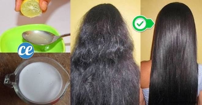 10 Natural Recipes To Straighten Your Hair EASILY. 