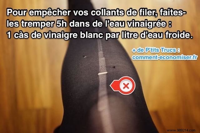 How To Stop Your Tights From Spinning With White Vinegar. 