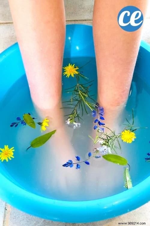 The RELAXING Foot Bath Recipe With Only 3 Ingredients. 