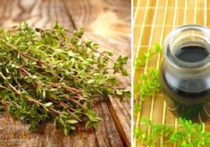 Thyme Syrup:The Easy Recipe To Make A Cough Remedy. 