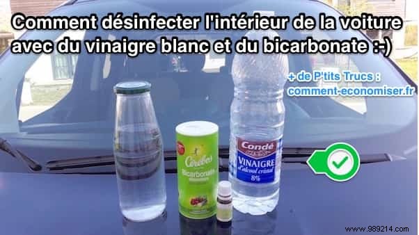 How To Disinfect Car Interior With White Vinegar. 