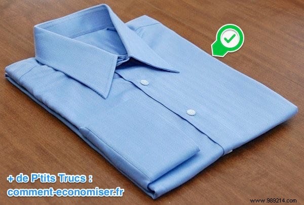 How to Fold a Shirt Quickly WITHOUT Wrinkling It. 