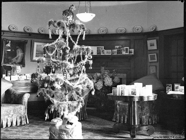 This is what Christmas trees looked like 100 years ago (12 photos). 