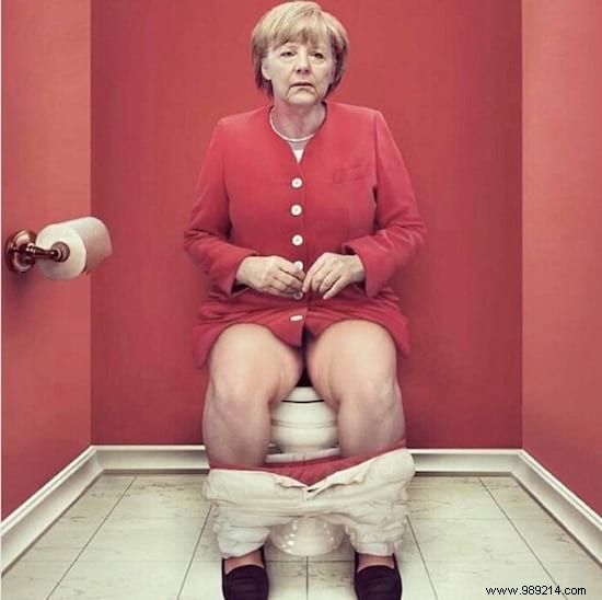 Cristina Guggeri Imagine the Leaders of the Planet in the Toilet. 