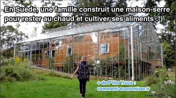 This Couple Built A Greenhouse Around Their House To Grow Vegetables And Keep Warm. 