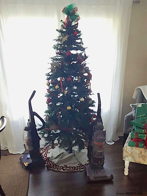 18 Photos of People Who Found a Trick to Protect the Christmas Tree from Cats and Dogs. 