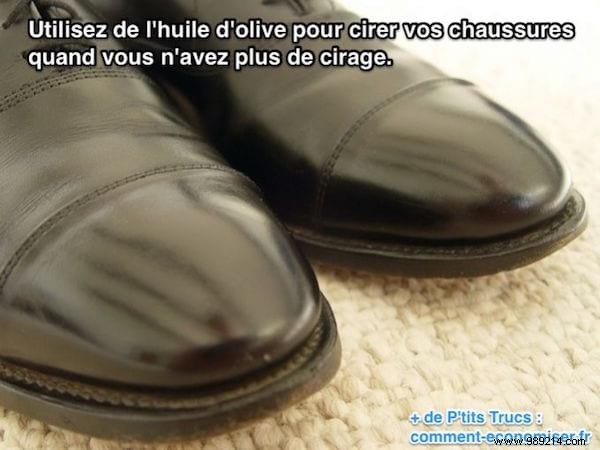 Don t have shoe polish? Shine Your Shoes Anyway. 