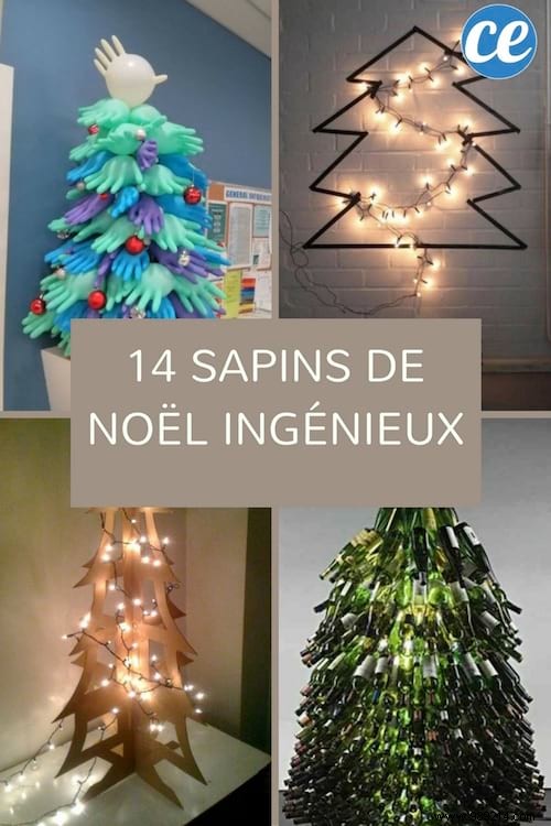 14 Ingenious Christmas trees. 