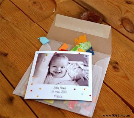 15 Awesome DIY Birth Announcement Ideas WITHOUT breaking the bank. 