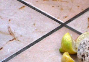 How to Remove a Rust Stain from Tile. 