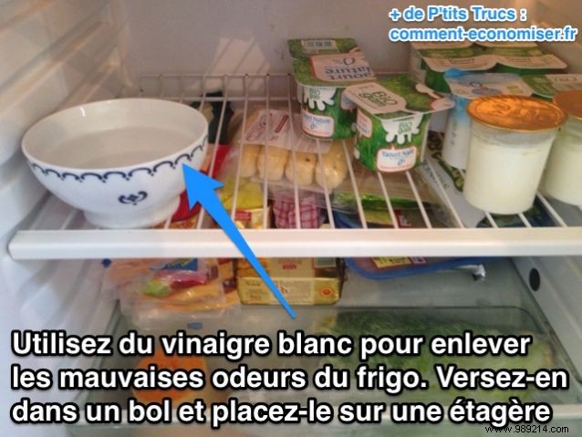 Does your fridge smell bad? The tip to stop blocking your nose. 