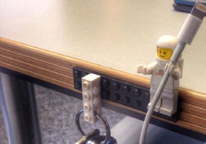 LEGO Minifigures Are Perfect For Holding The iPhone Cable. 