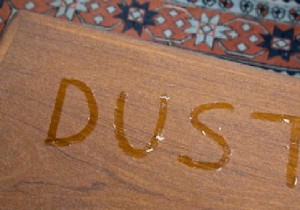 The Magic Trick To Remove Dust Easily. 