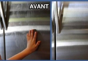 How to Clean the Exterior of the Fridge and Remove Fingerprints. 