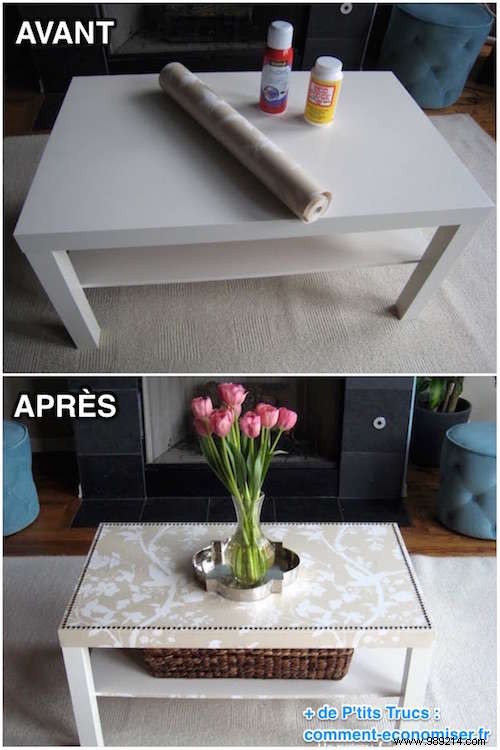 How to EASILY Transform an IKEA Table into a Chic Furniture. 