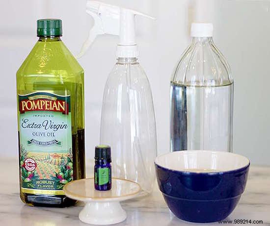 The Homemade Dust Spray Recipe. 