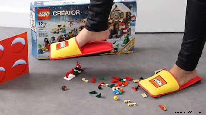 LEGO Invents Anti-Lego Slippers To End 66 Years Of Pain. 