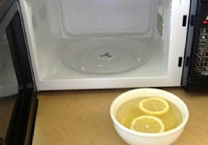 How to Clean Your Microwave WITHOUT Scrubbing and WITHOUT Chemicals. 