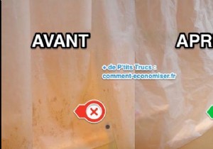 How to Clean a Shower Curtain WITHOUT EFFORT. 