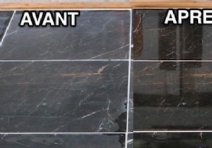 Tarnished marble? How to Restore All Its Shine Easily. 