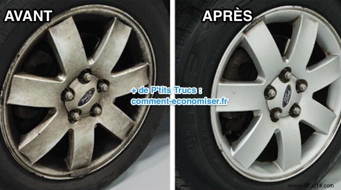 How to Shine Rims With White Vinegar. The Effective and Cheap Trick. 