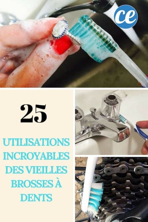 25 Incredible Uses of Old Toothbrushes. 