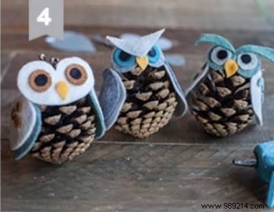 Here s How To DIY Owls out of PINE CONES Easily. 